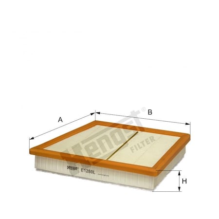 Hengst Air Filter, E1280L E1280L